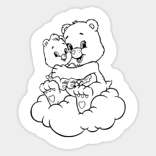 baby and mummy Sticker